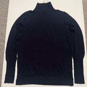 Zara Women's Black Turtleneck Sweater